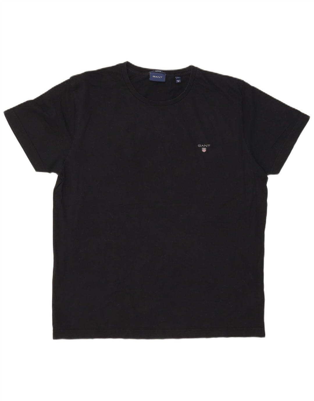 Gant Regular T-Shirt Top XL crni pamuk