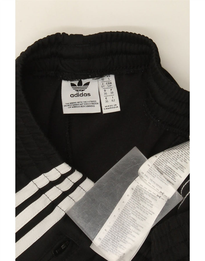 Adidas ženske hlače za trenirku UK 10 male crne poliesterske