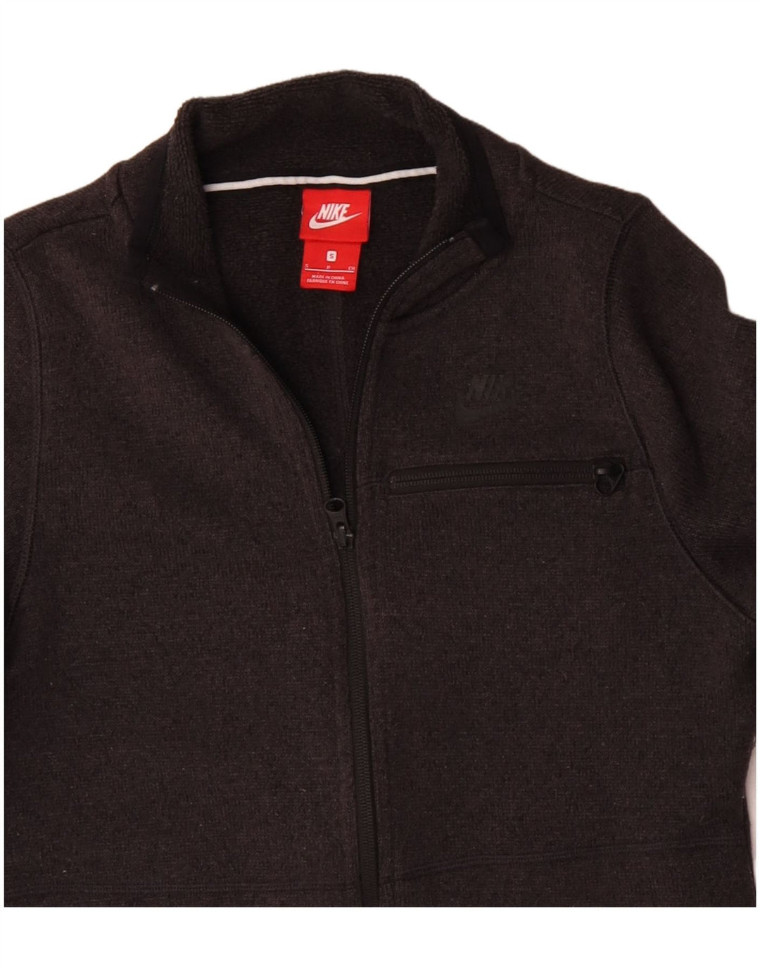 NIKE ženska gornja jakna za trenirku UK 10 mali sivi poliester