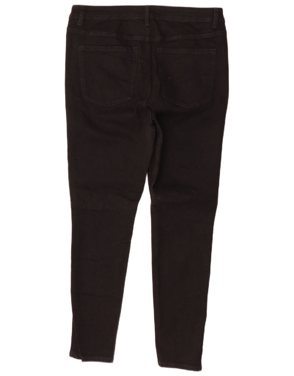 Marks & Spencer Ženske The Ivy Skinny Jeans UK 16 Large W34 L28 Crne