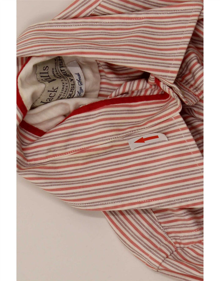 Jack Wills muška košulja na male crvene pruge, pamuk