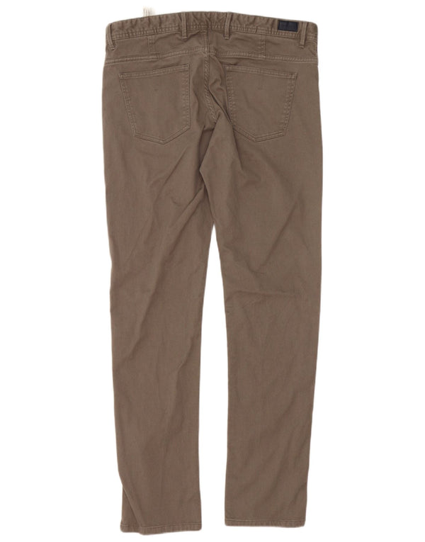 Massimo Dutti muške uske ležerne hlače EU 42 Large W32 L32 Sivi pamuk