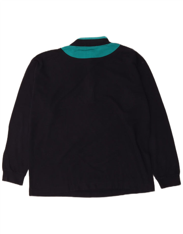 Fila Muška majica s izrezom i trenirkom IT 54 XL tamnoplava boja