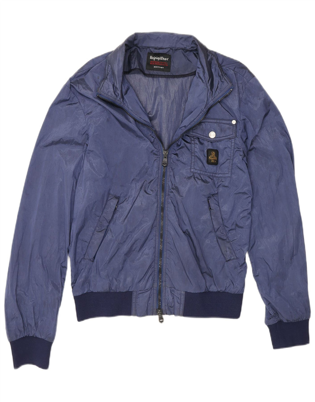 Refrigiwear muška bomber jakna IT 46 Small Blue Colourblock poliamid
