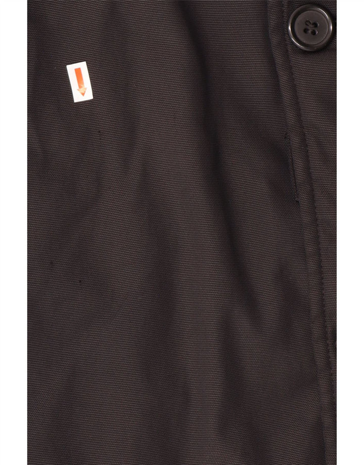 BURBERRY Muški kaput UK 40 Large Black Polyamide Classic