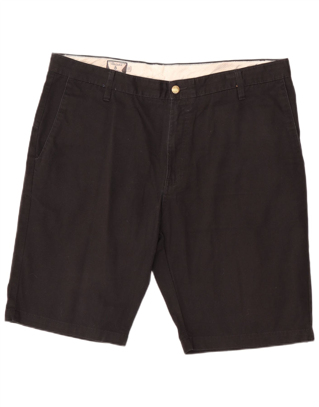 Volcom muške chino kratke hlače W38 XL crni pamuk