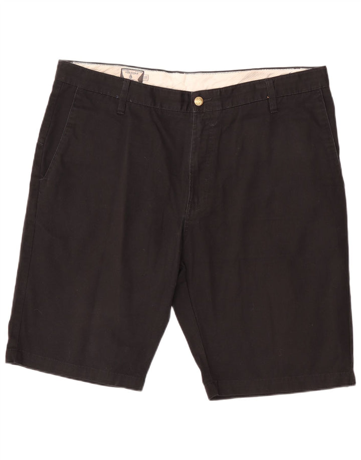 Volcom muške chino kratke hlače W38 XL crni pamuk