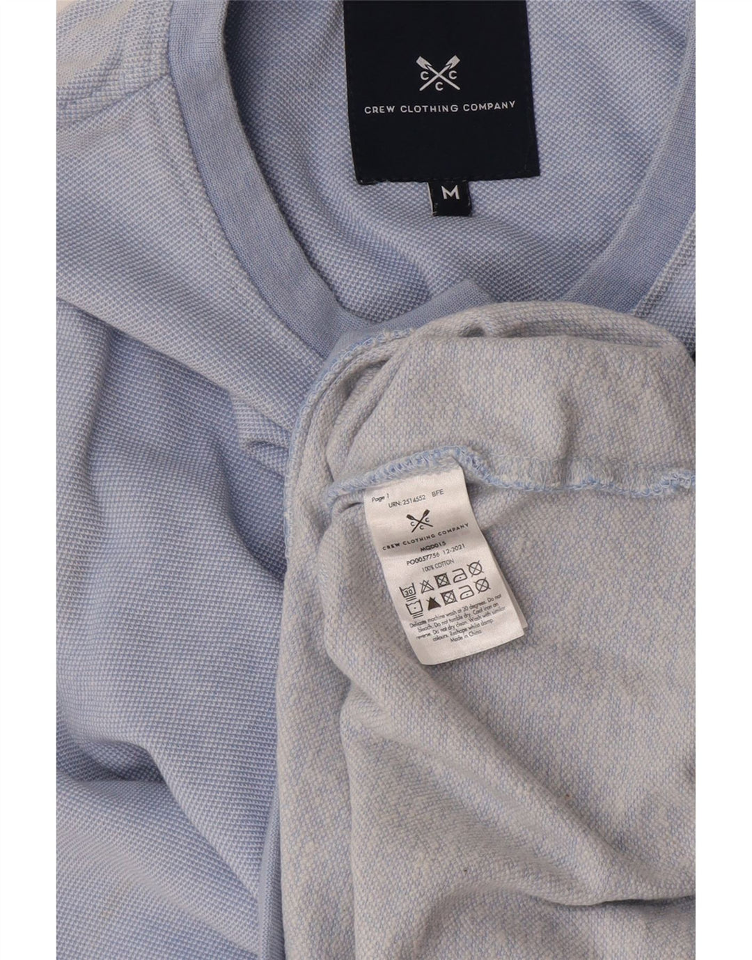 Crew Clothing Muška dukserica Srednje plavi pamuk