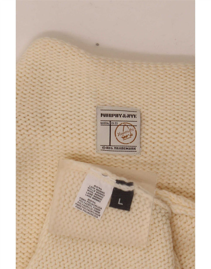 Murphy & Nye Ženska majica bez rukava UK 14 Large Off White Wool