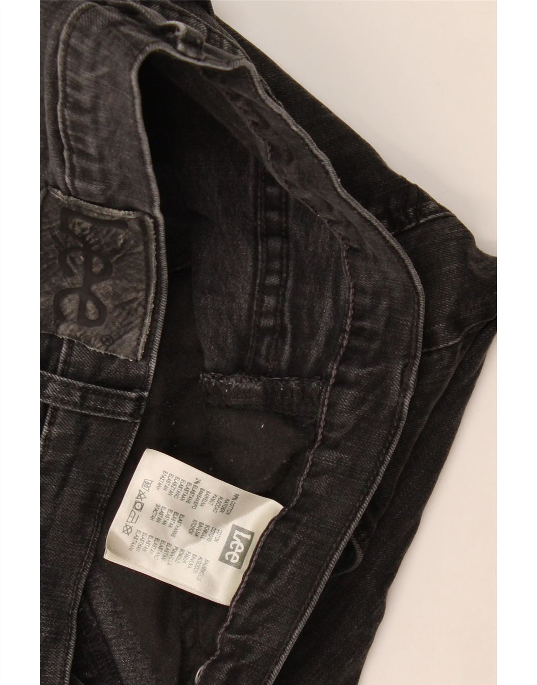 Lee Mens Blake Straight Jeans W33 L30 Sivi pamuk