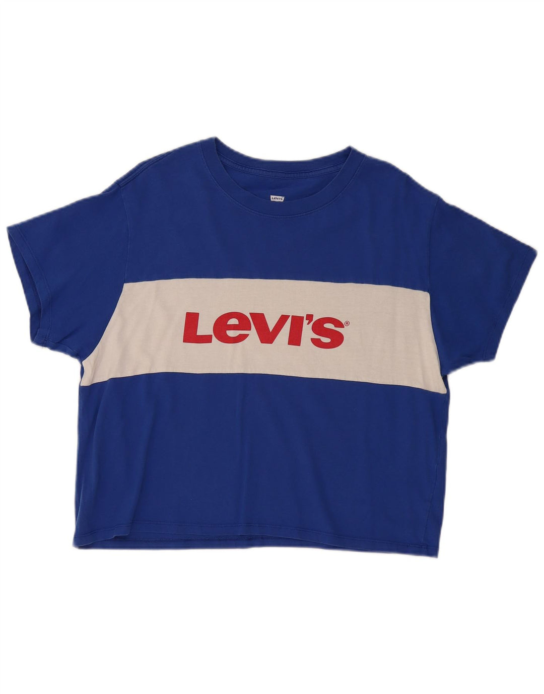 Levi's gornji dio majice s grafičkim motivima UK 14 srednje plave boje