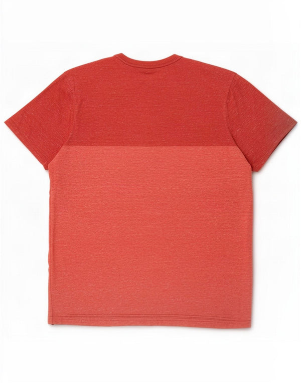 Mossimo muška majica kratkih rukava Medium Red Colourblock Cotton