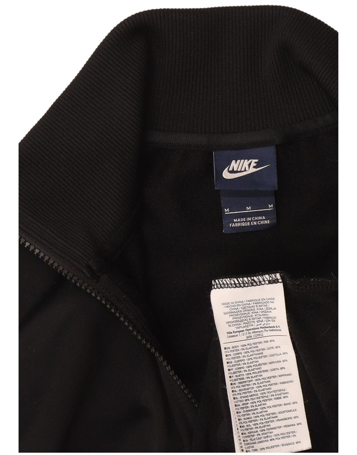 Nike ženska gornja jakna za trenirku UK 12 Medium Black Colourblock poliester