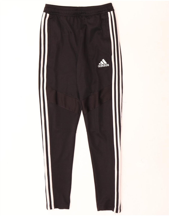 Adidas muške trenirke XS crne poliesterske hlače