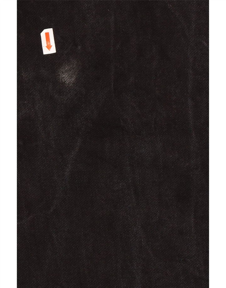 WRANGLER Muške rastezljive ravne traperice Texas W38 L34 crni pamuk