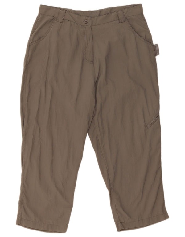 Mountain Warehouse Ženske Cargo Capri hlače UK 14 Large W33 L22 Siva
