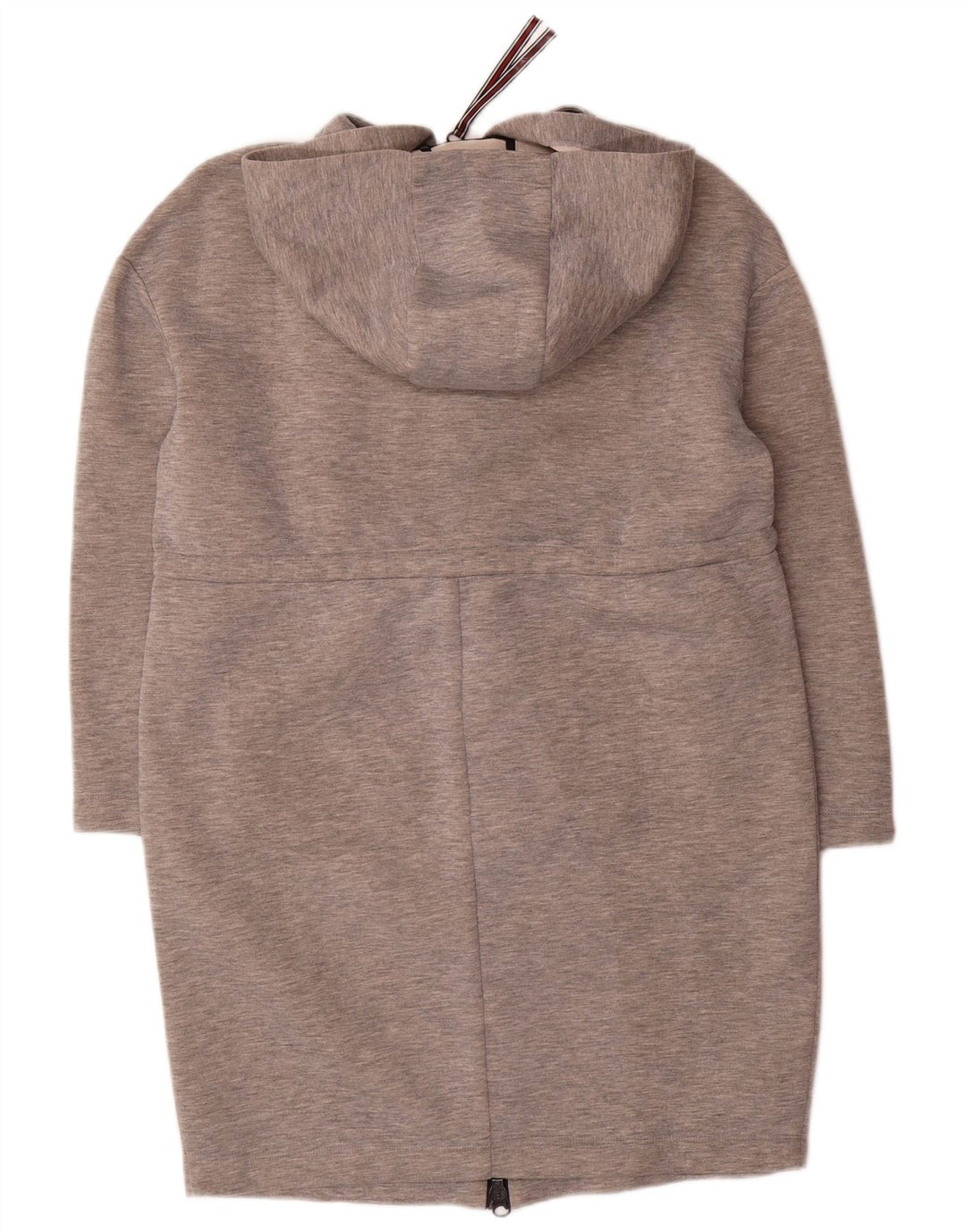Max & Co. Ženski preveliki kaput s kapuljačom UK 10 Small Grey Flected Modal