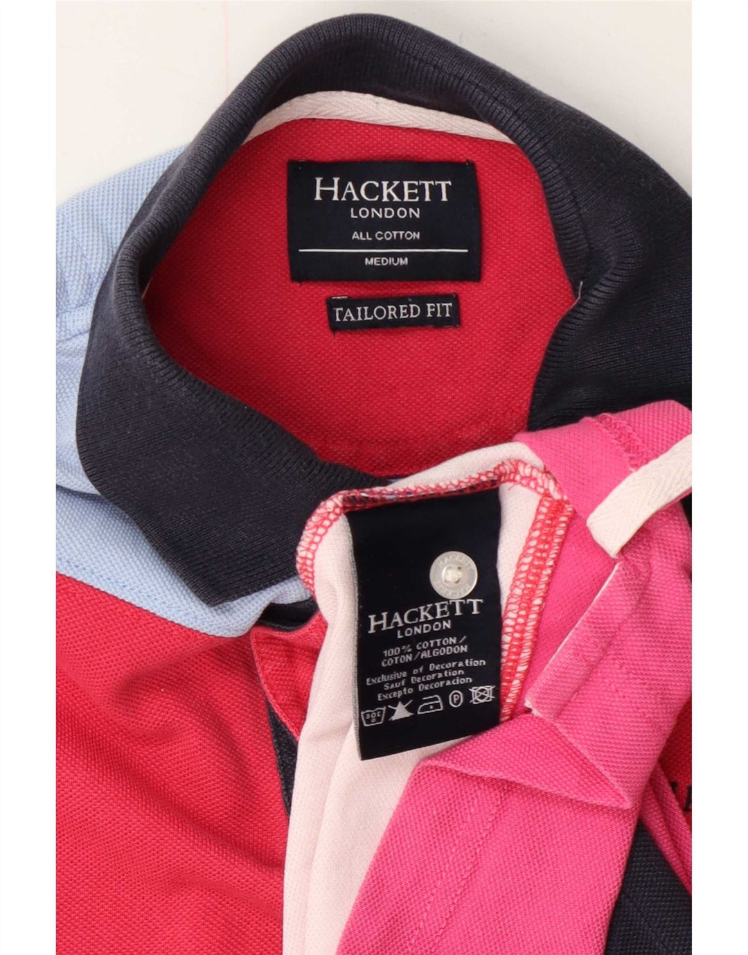 Hackett muška krojena ragbi polo majica srednje raznobojne boje