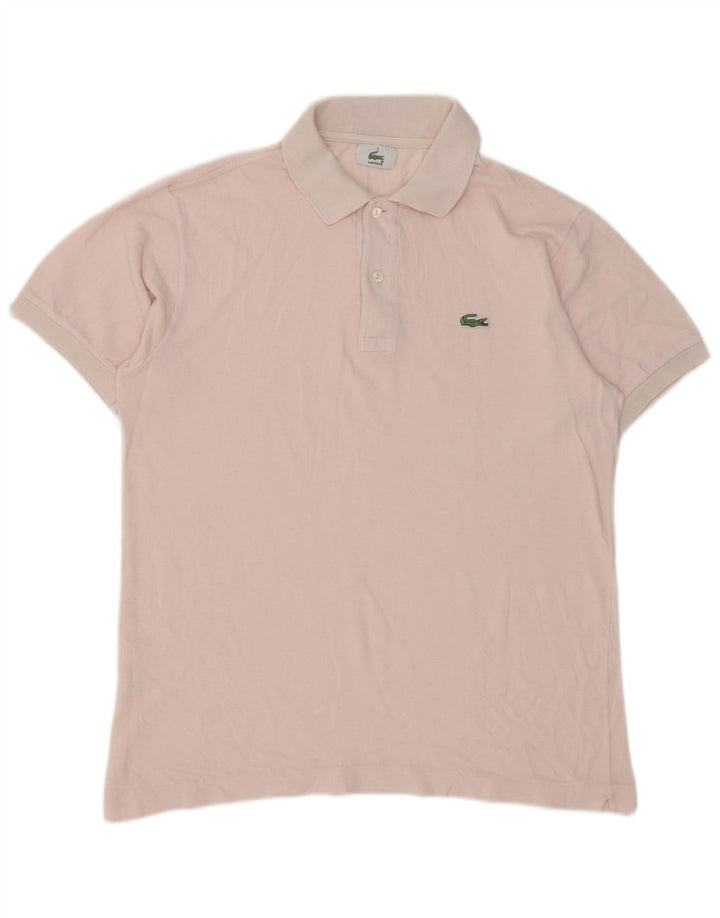 Lacoste muška polo majica veličine 3 mala ružičasta pamučna