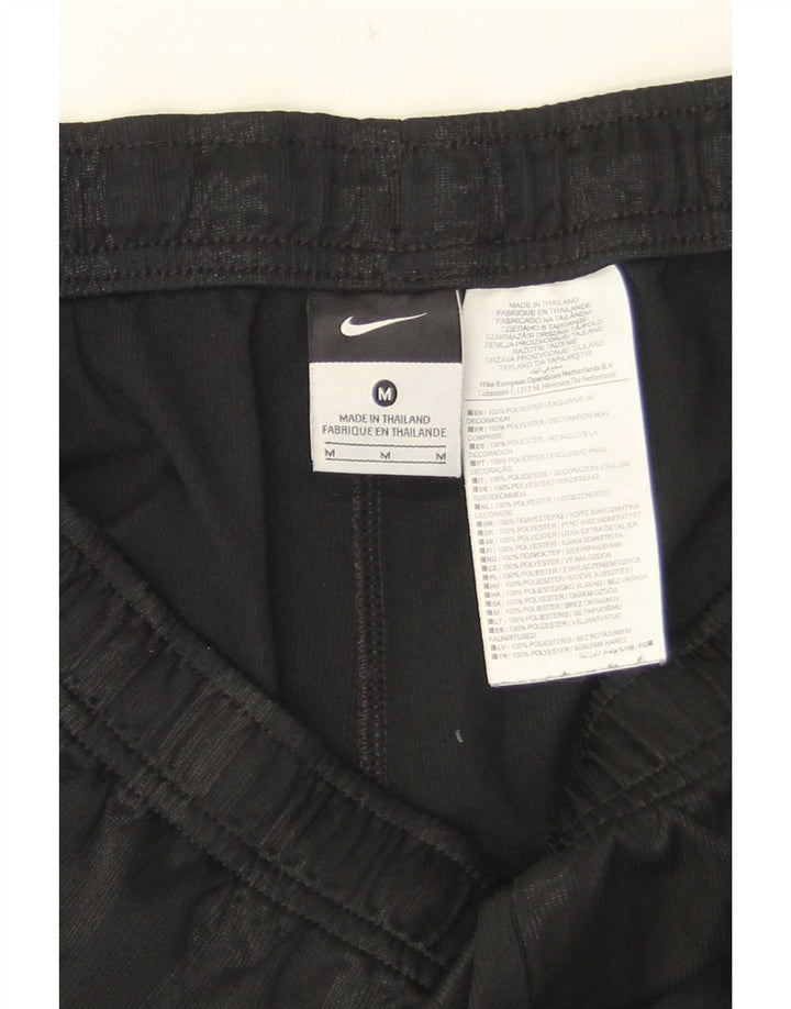 Nike muške sportske kratke hlače srednje crne pruge od poliestera
