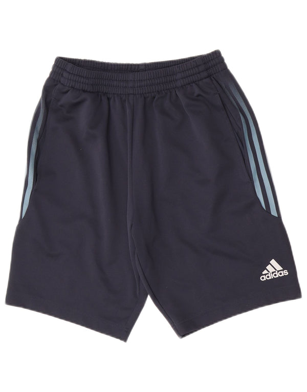 Adidas muške sportske kratke hlače Climalite Medium tamnoplavi poliester