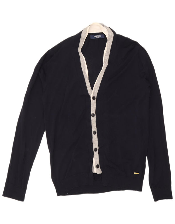 Gaudi muški kardigan pulover od viskoze u tamnoplavoj boji