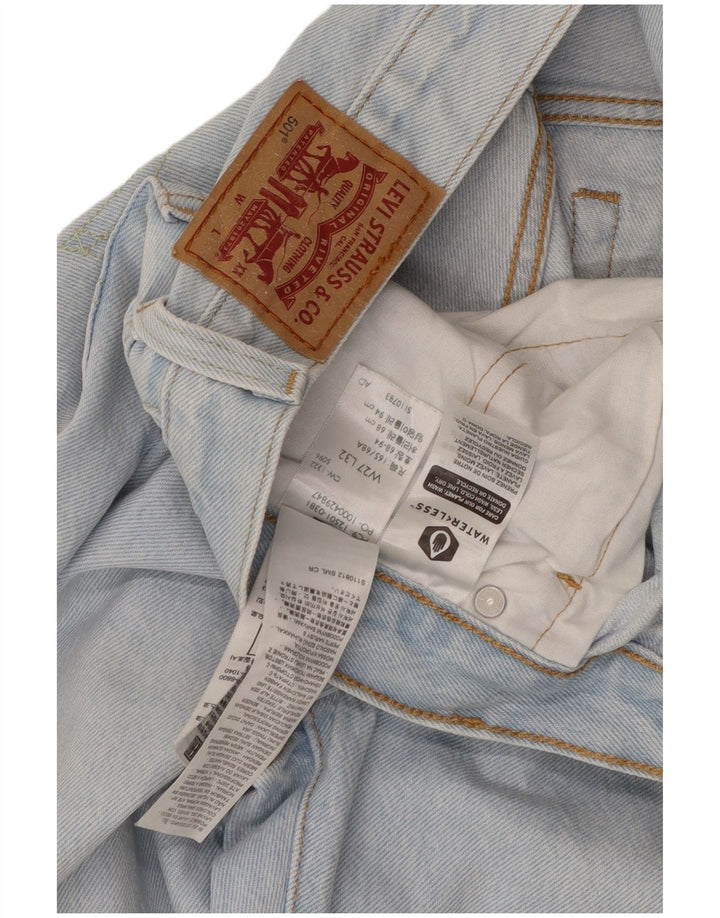 Levi's muške 501 ravne traperice W27 L32 plavi pamuk