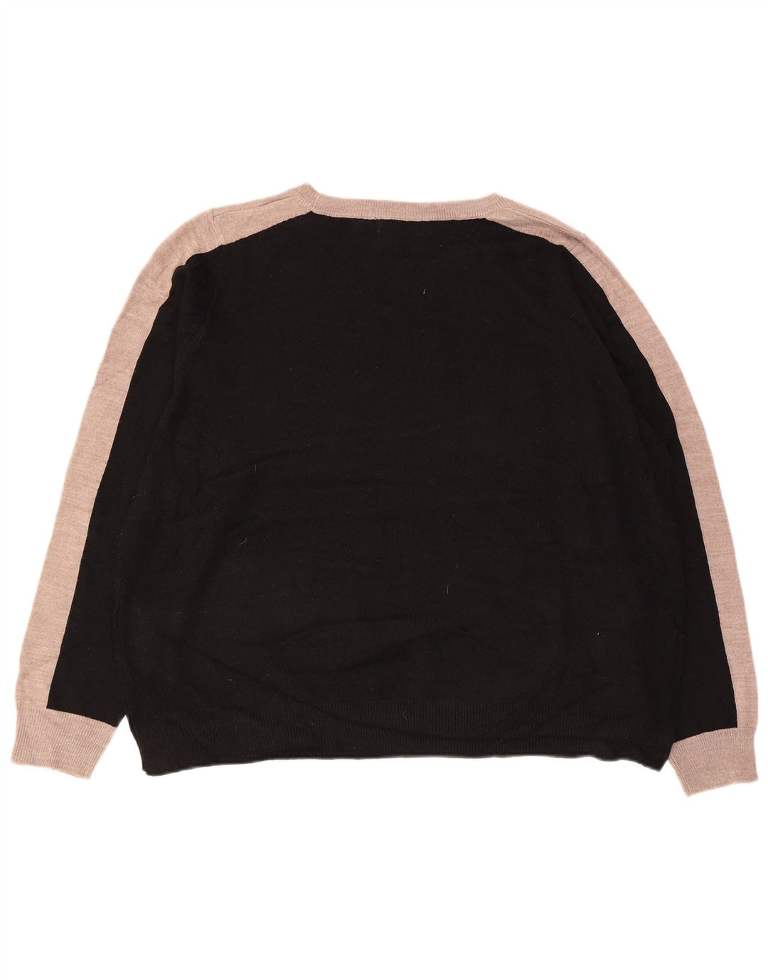 MARKS & SPENCER Ženski džemper s morskim izrezom UK 20 2XL crni