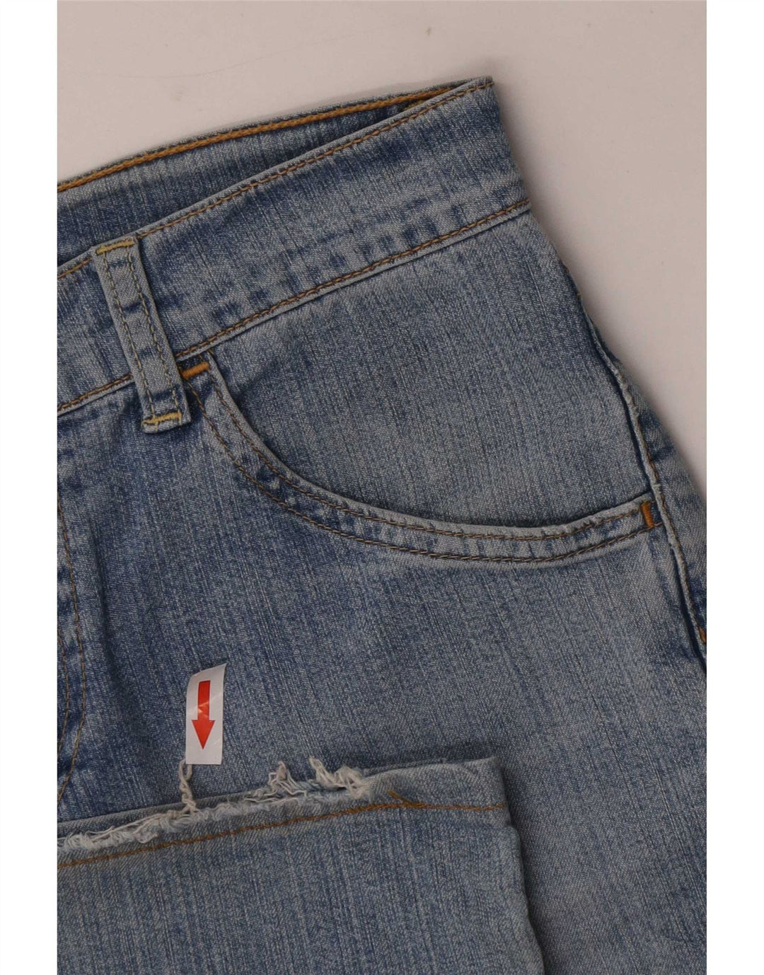 Levi's ženske lepršave lepršave traperice W26 L27 plavi pamuk