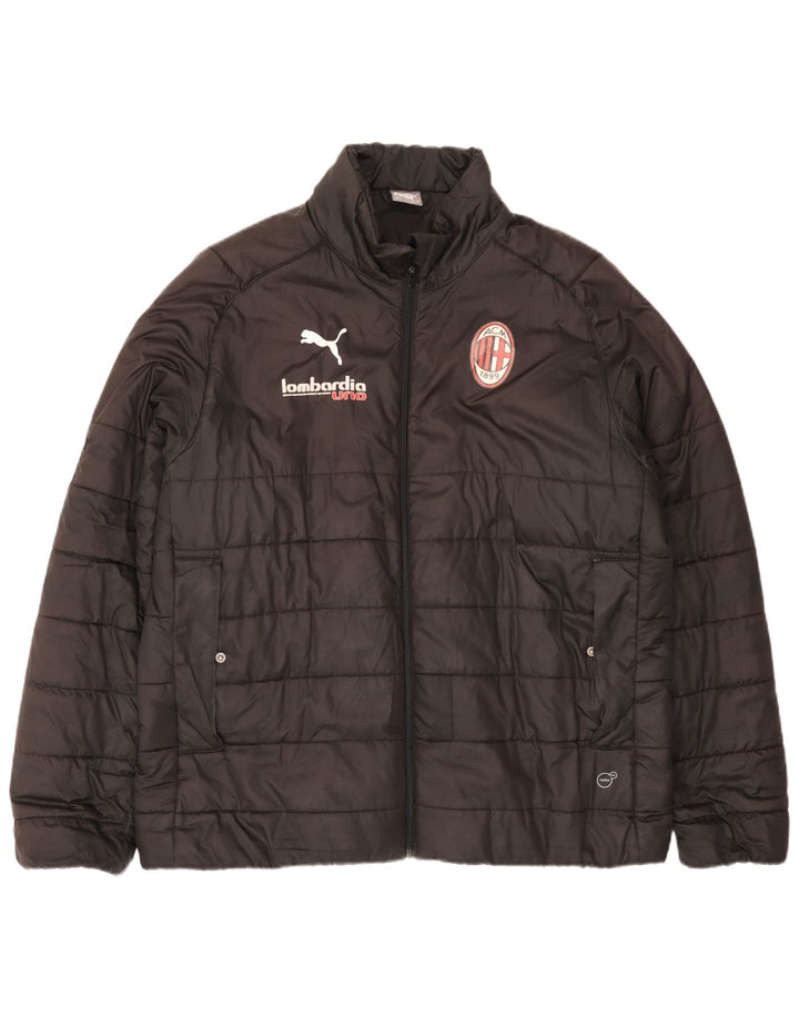 Puma muška podstavljena jakna AC Milan UK 42 XL crna