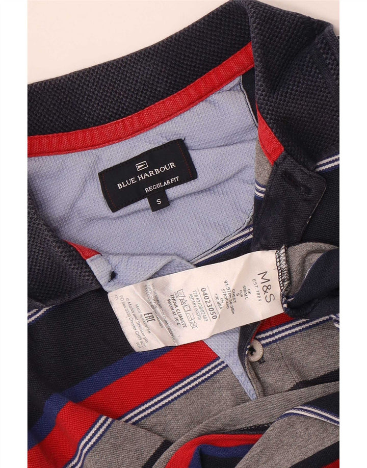 Marks & Spencer muška polo majica Blue Harbor na male raznobojne pruge