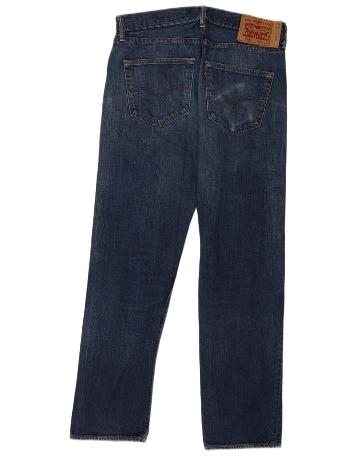 Levi's muške 501 ravne traperice W32 L30 plave