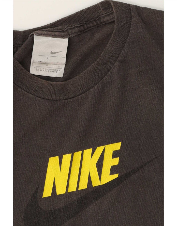Nike muška majica s grafičkim motivima, veliki sivi pamuk