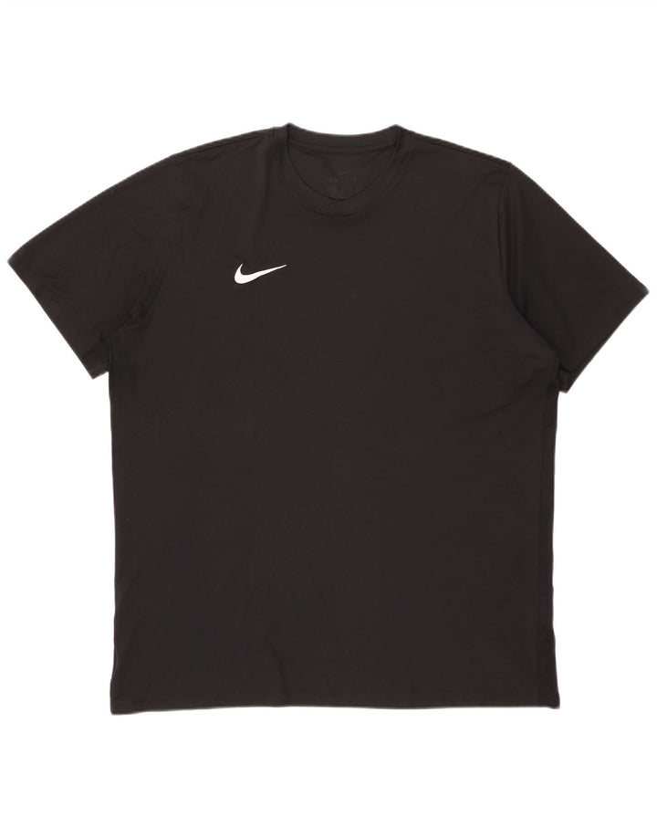 Nike Dri Fit T-Shirt Top 2XL crni poliester