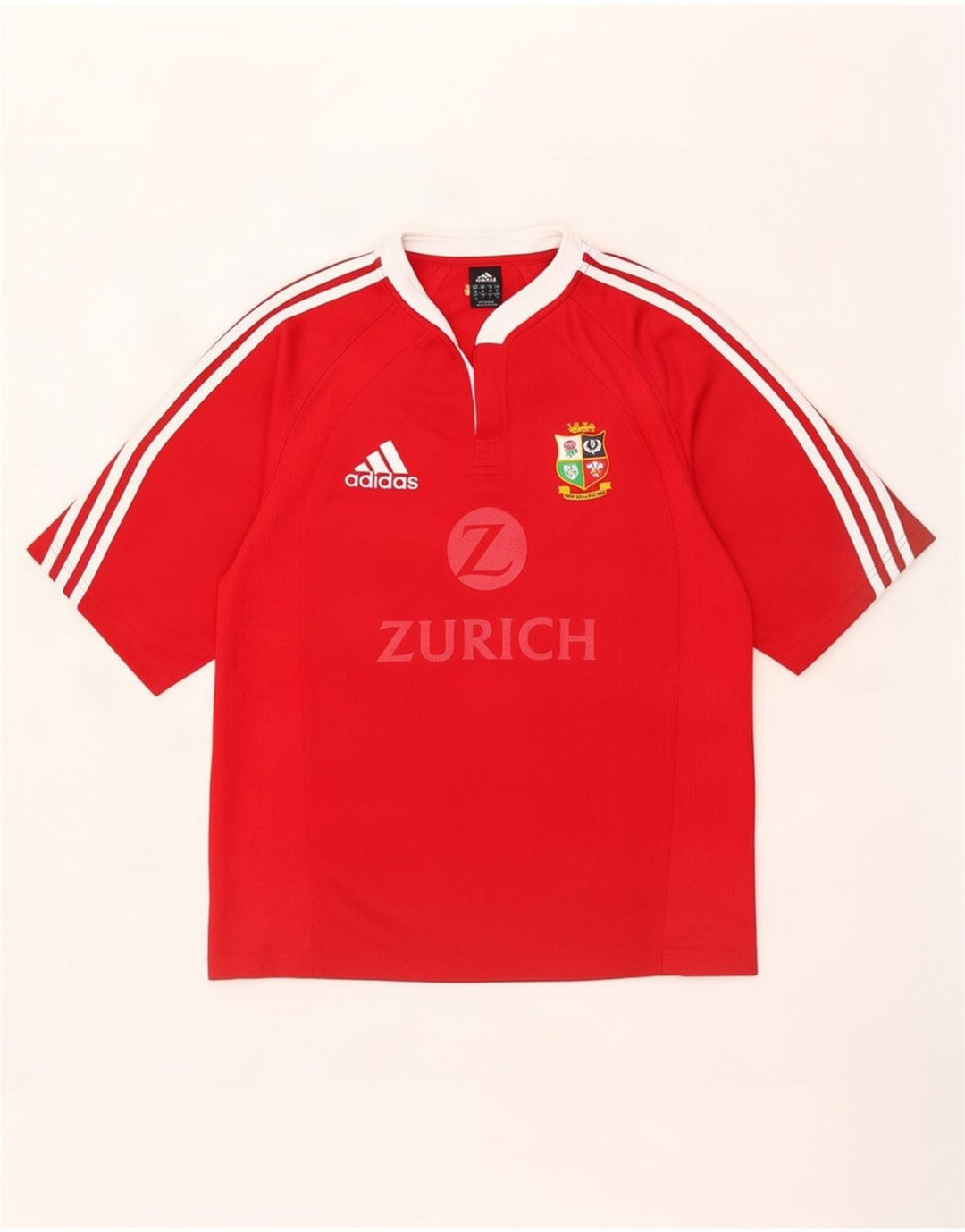Muška majica kratkih rukava Adidas Zurich Graphic T-Shirt srednje crvene boje od poliestera