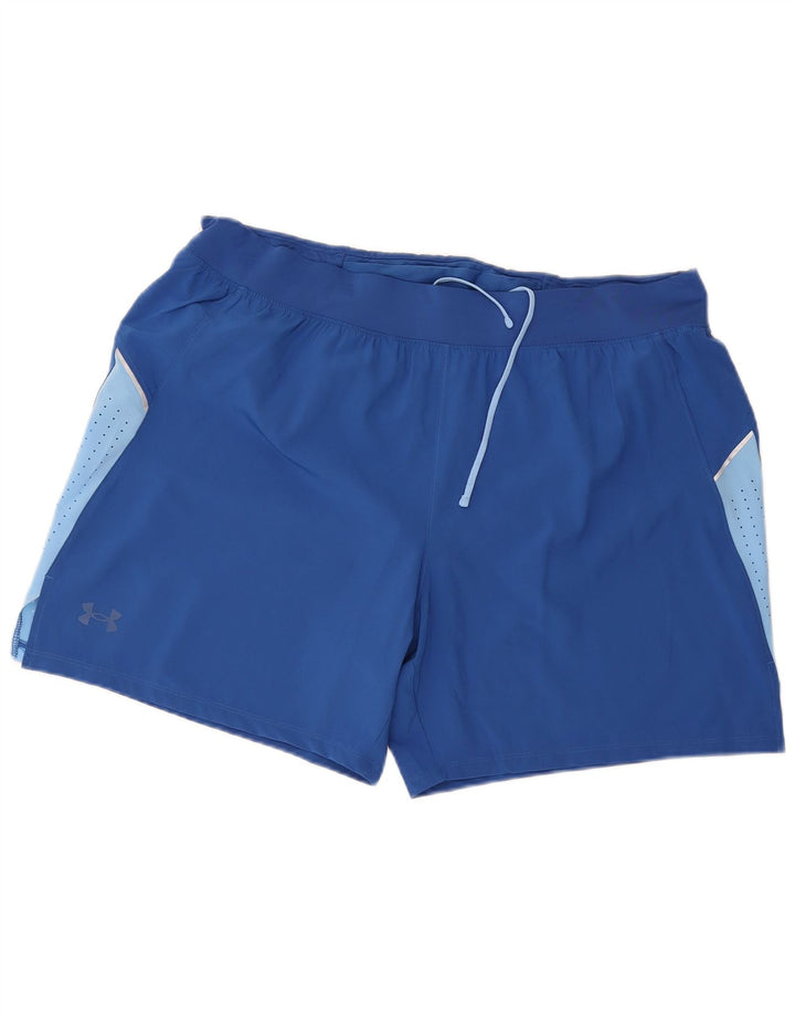 Under Armour muške sportske kratke hlače 2XL plavi poliester u boji