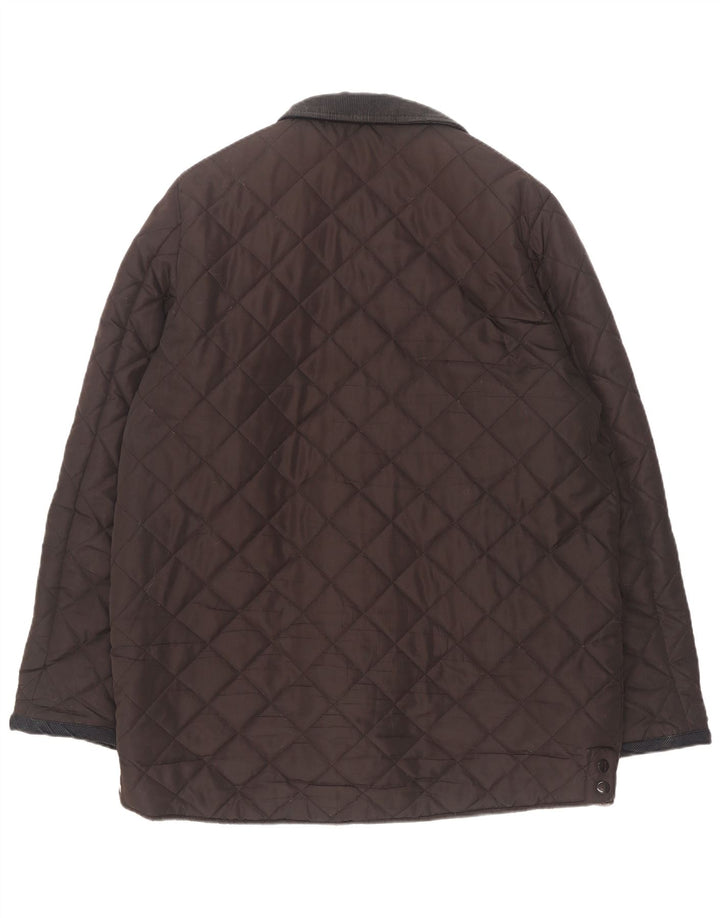 Pierre Cardin muška prošivena jakna UK 44 2XL smeđi poliester