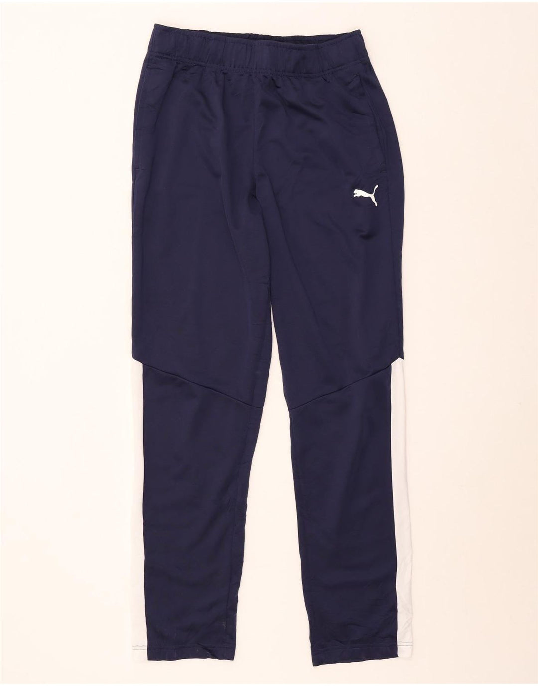 Puma muške hlače za trenirku Large Navy Blue Colourblock