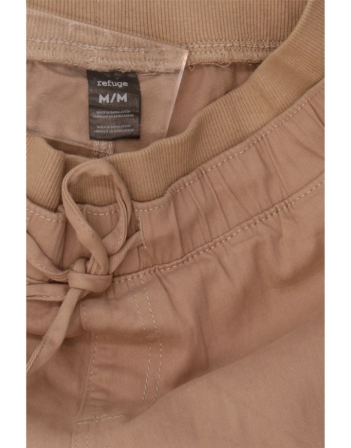 VINTAGE Womens Joggers Cargo Trousers Medium W28 L32 Brown Vintage Vintage and Second-Hand Vintage from Messina Hembry 