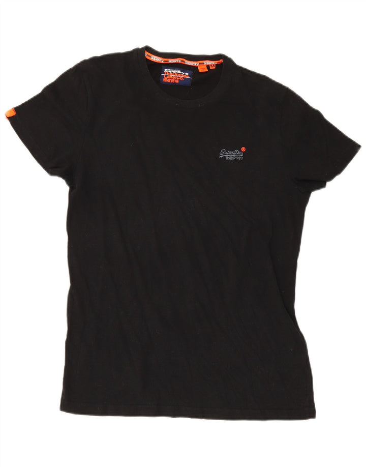 Superdry muška majica kratkih rukava Srednji crni pamuk