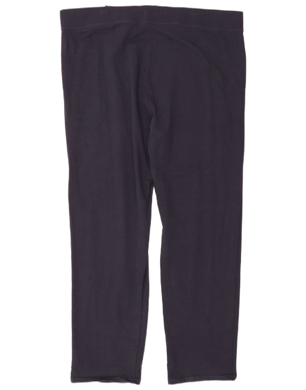 Marks & Spencer ženske tajice UK 22 3XL tamnoplavi pamuk
