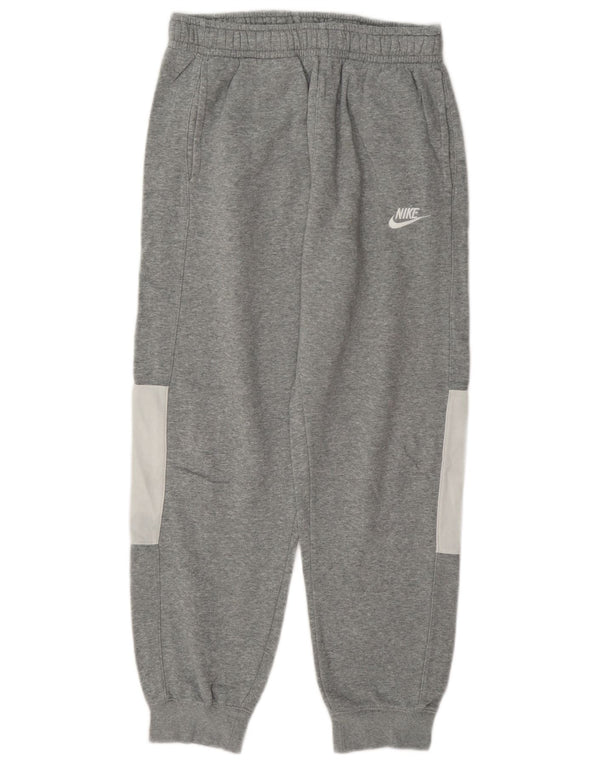Nike muške trenirke Hlače Joggers Male sive boje, pamuk