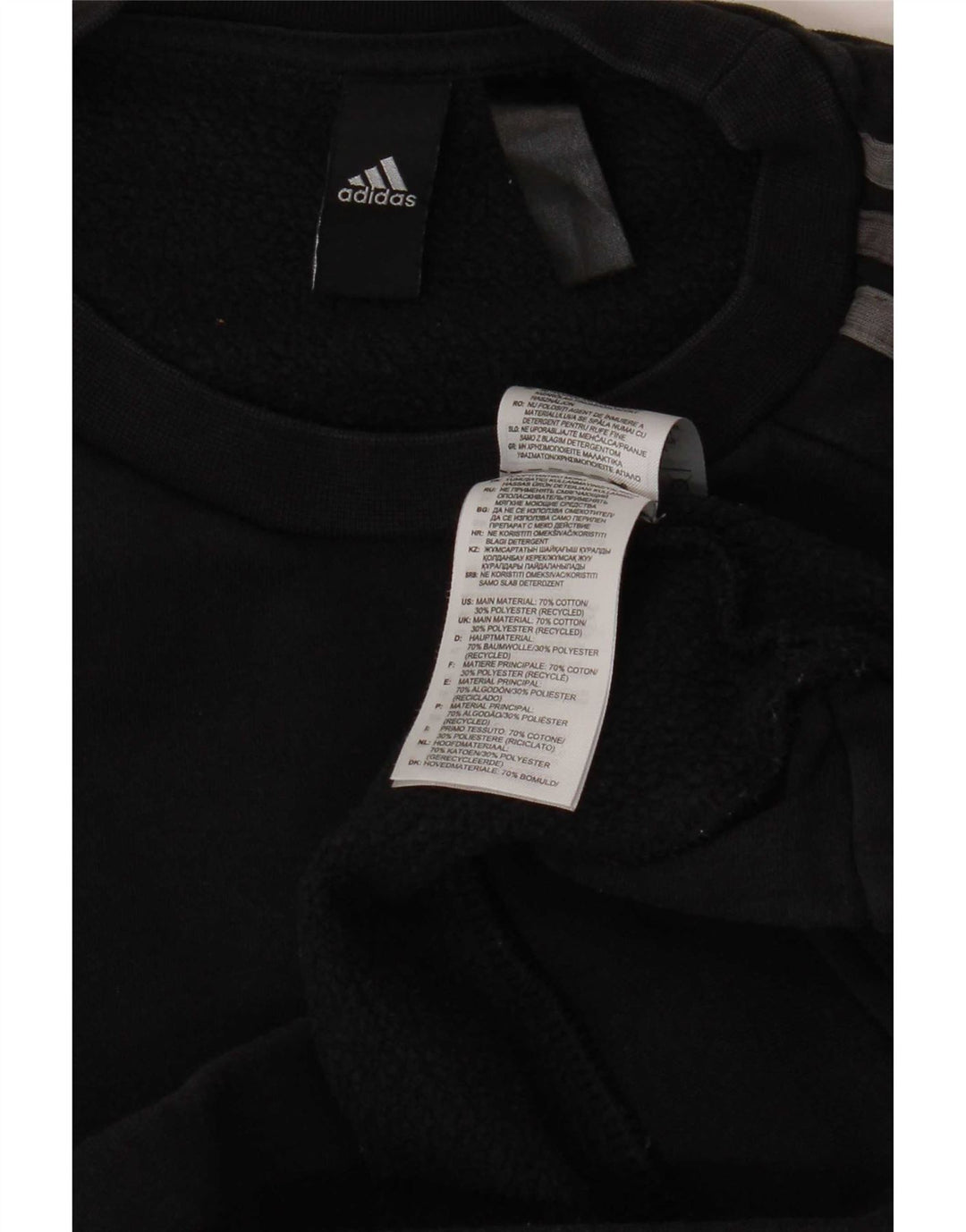 Adidas muška majica srednje veličine, crni pamuk