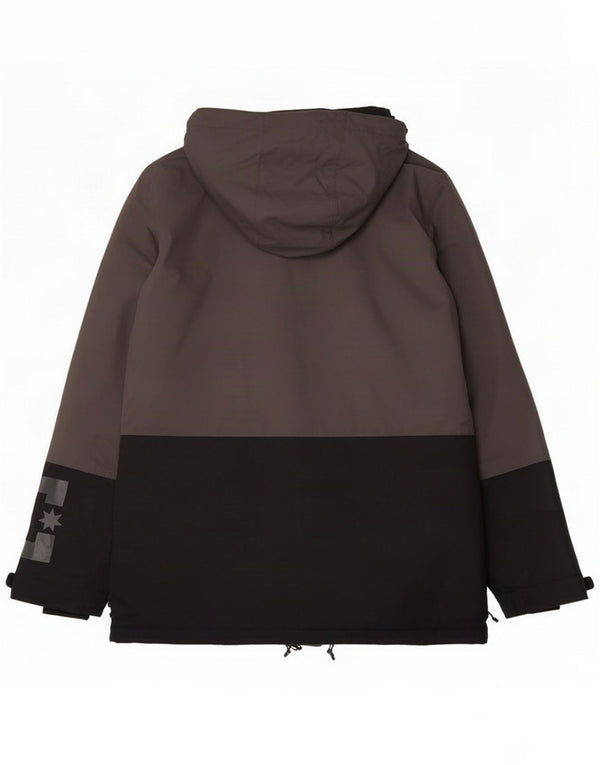 DC muška grafička jakna s kapuljačom UK 40 Large Grey Colourblock