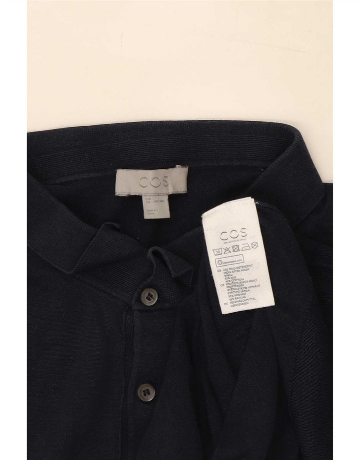 Cos muška polo majica velika tamnoplava svila