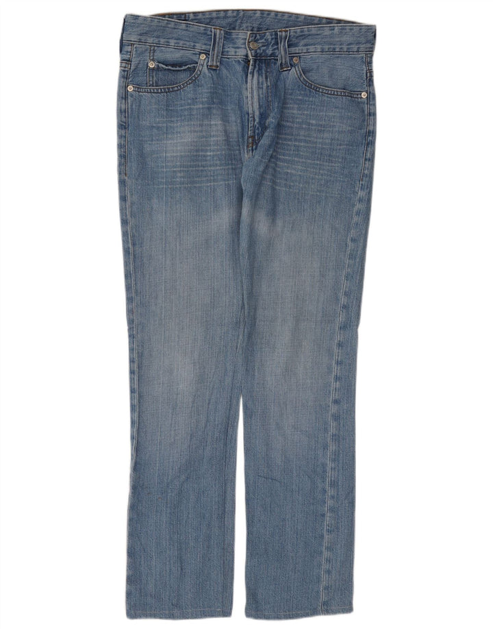 Levi's muške 506 ravne traperice W33 L30 plavi pamuk