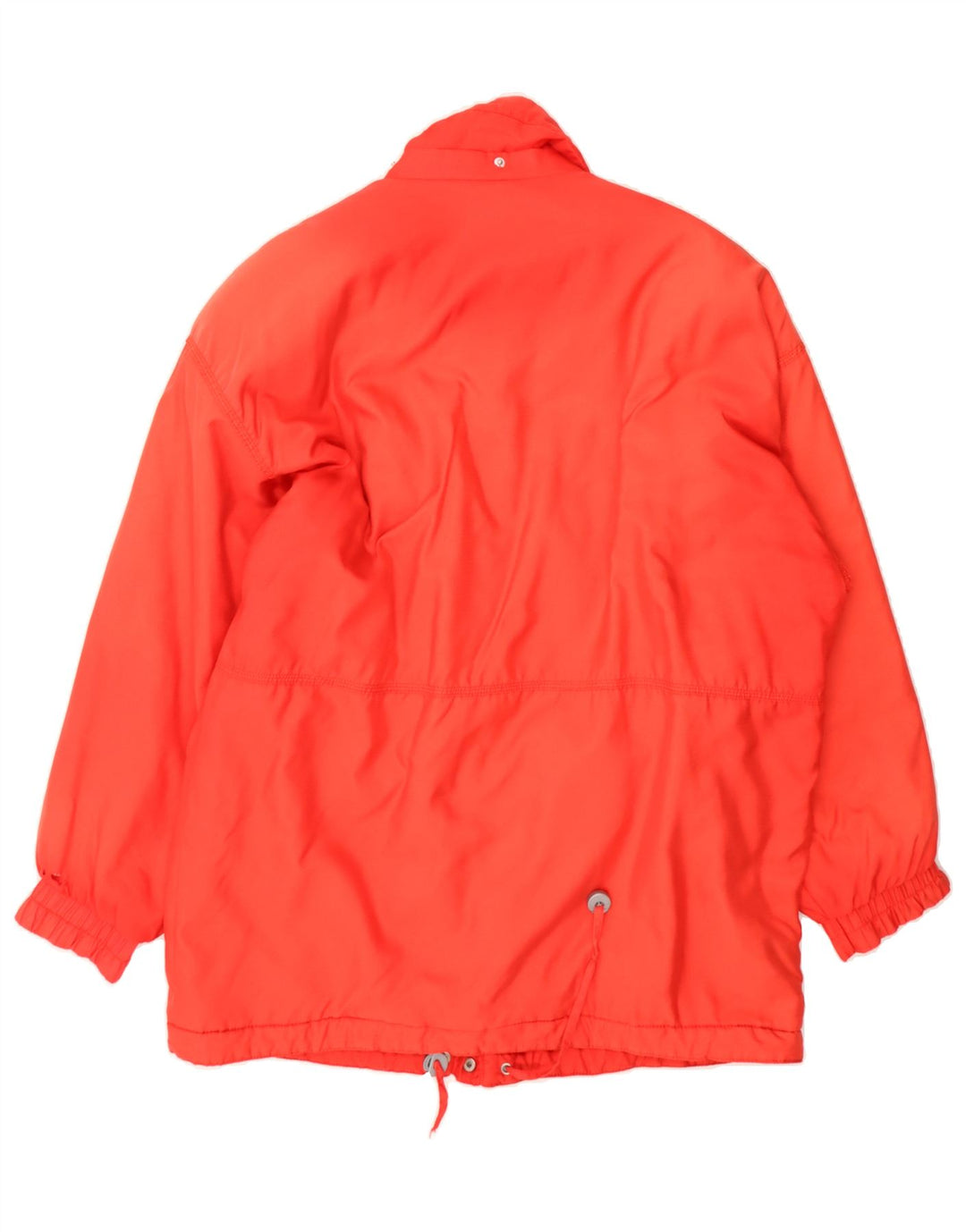 VINTAGE Womens Graphic Windbreaker Coat UK 20 2XL Red Vintage Vintage and Second-Hand Vintage from Messina Hembry 