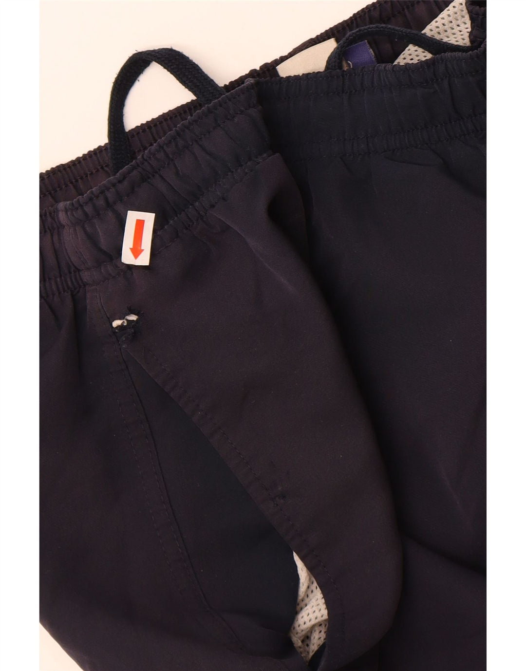 REEBOK Mens Sport Shorts Large  Navy Blue Vintage Reebok and Second-Hand Reebok from Messina Hembry 