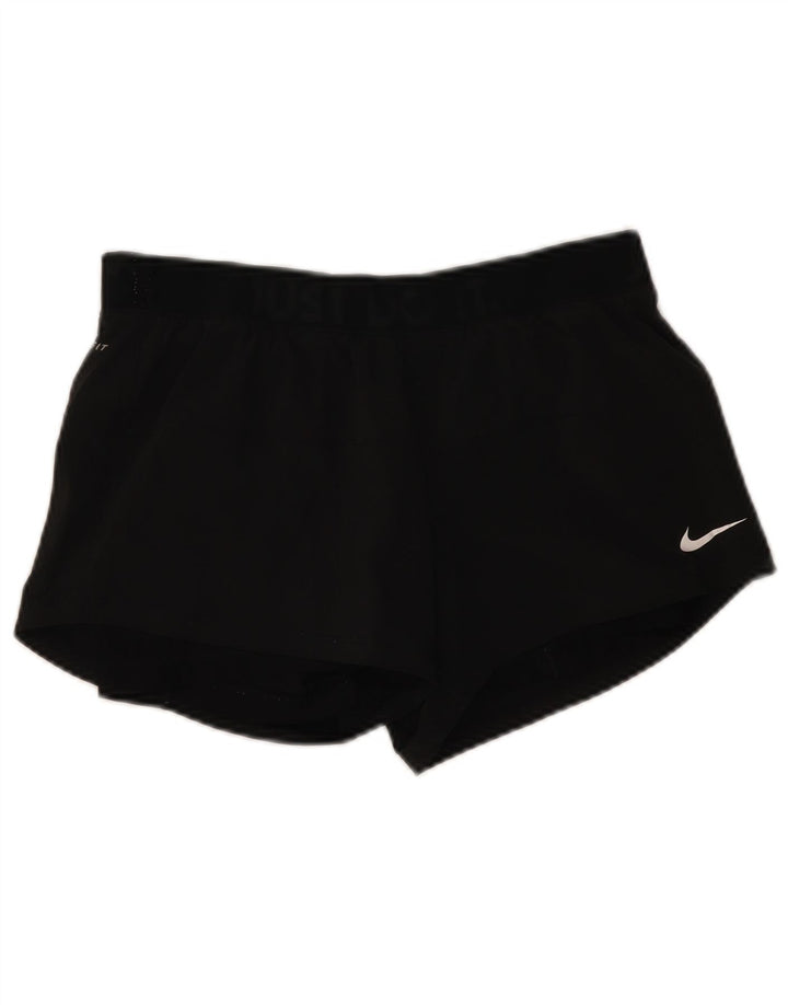 Nike ženske kratke sportske hlače Dri Fit UK 14 srednje crne