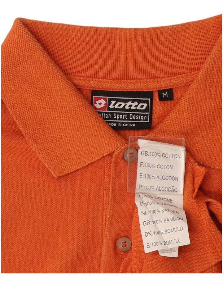 Lotto muška polo majica srednje narančaste pamučne boje